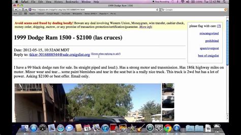 craigslist el paso tx auto parts